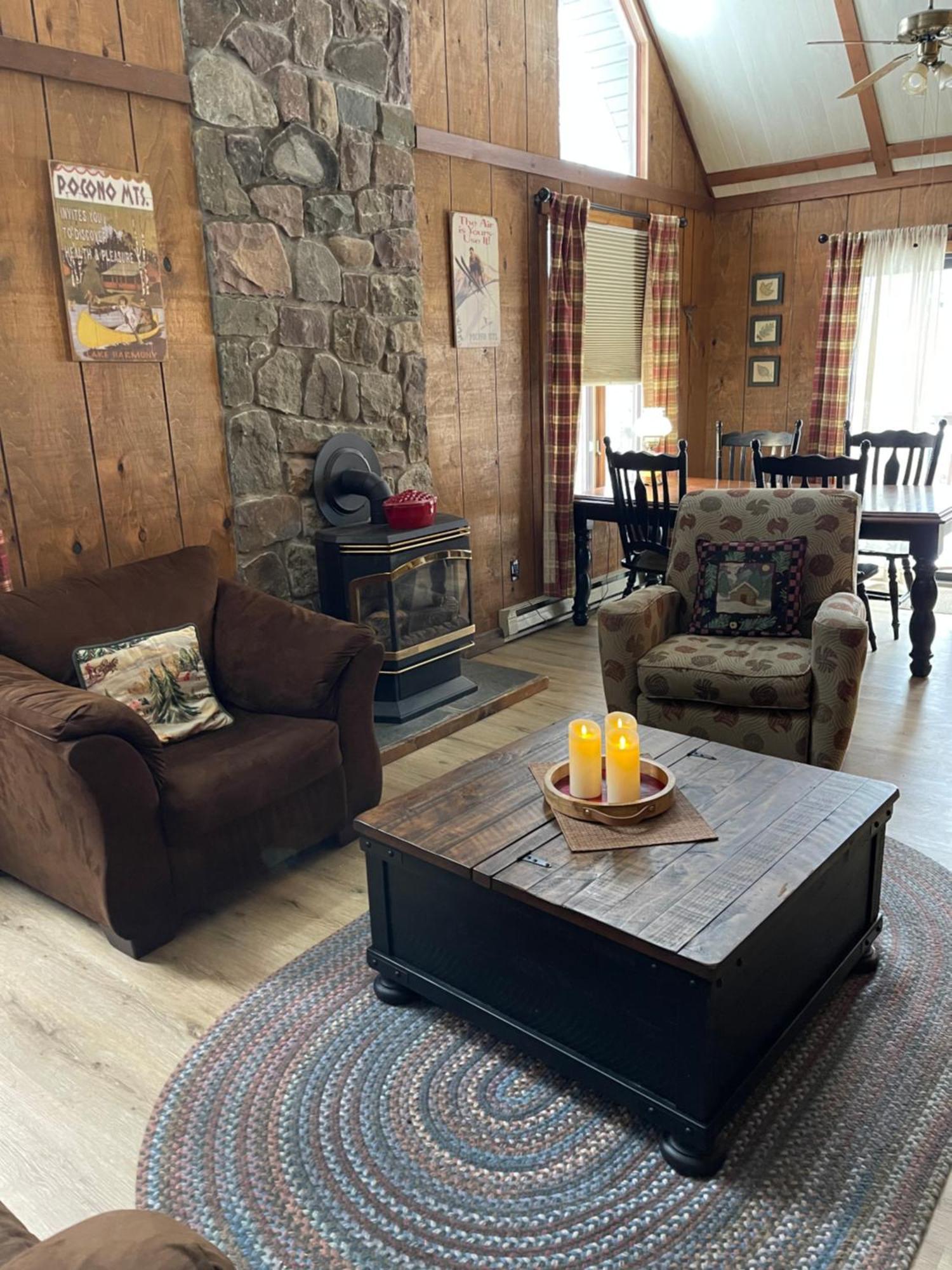 Pocono Mountain View Lake House In Lake Harmony Exterior foto